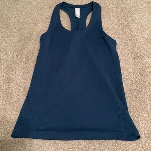 Athletes racer back tank top